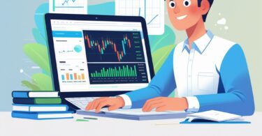 A beginner investor is analyzing stock market data to learn how to invest in stocks.